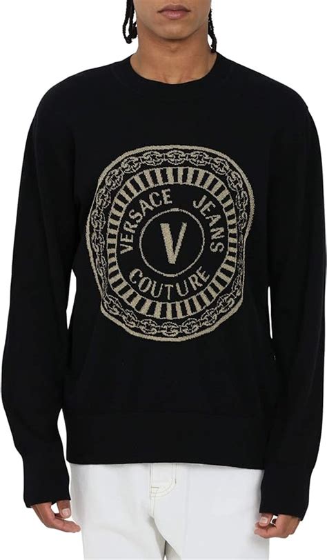 maglione semplice versace uomo|Maglieria Uomo Jeans Couture .